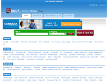 Tablet Screenshot of ethiopia.theadsbook.com