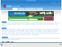 Tablet Screenshot of india.theadsbook.com