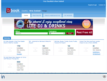 Tablet Screenshot of newzealand.theadsbook.com